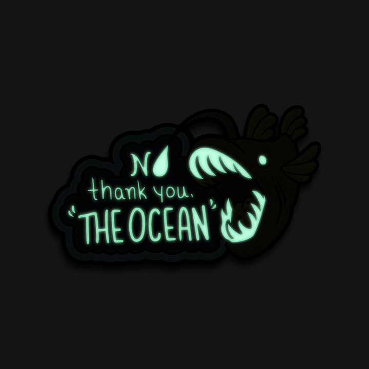 Pin of the Month August '24 - No Thank You The Ocean