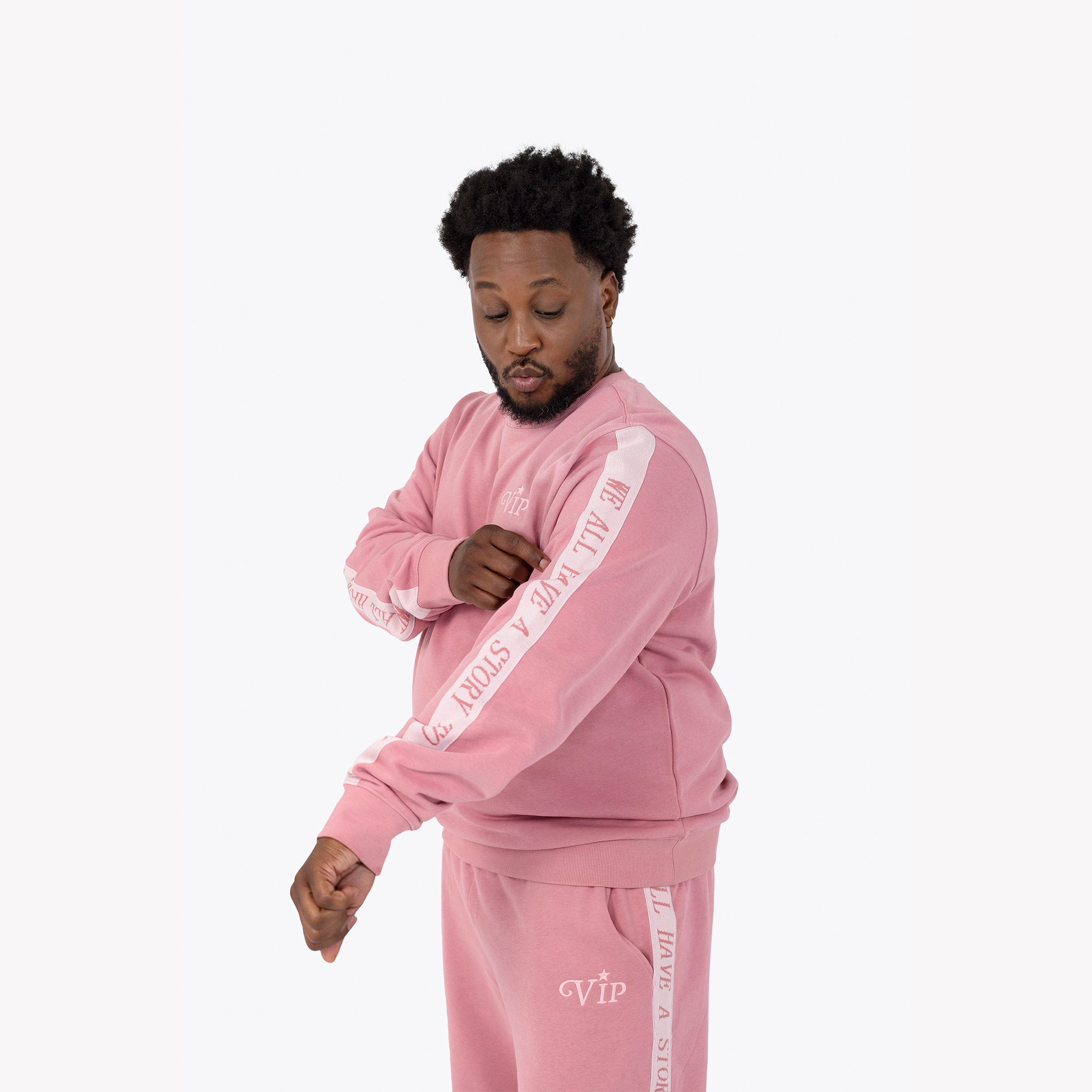 VIP Striped Crewneck - Dropout Store VIP Striped Crewneck - Dropout Store