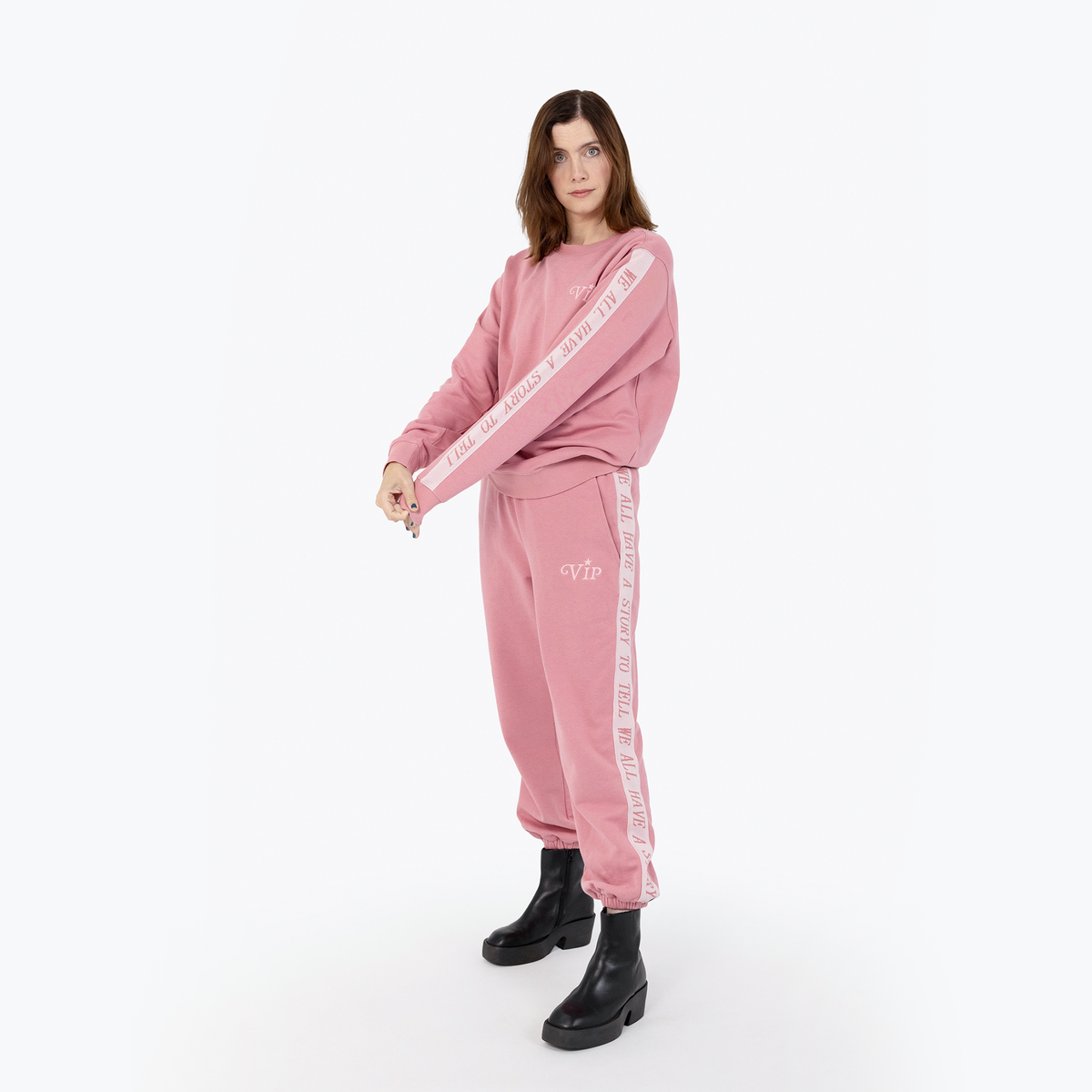 Vip Drop Out VIP Striped Crewneck - Dropout Store