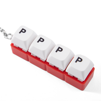 All P Keyboard Keychain