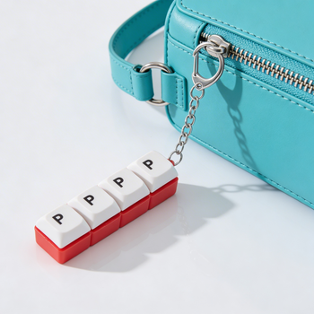 All P Keyboard Keychain