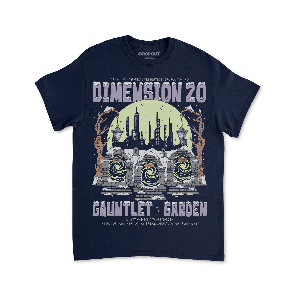 Gauntlet At The Garden T-Shirt - Dropout Store