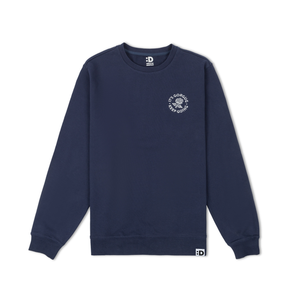 送料関税込♪Dime/TEAM CORDUROY CREWNECK DARK FOREST Collegiate Kids Crewneck - Forest Green | October's Very Own