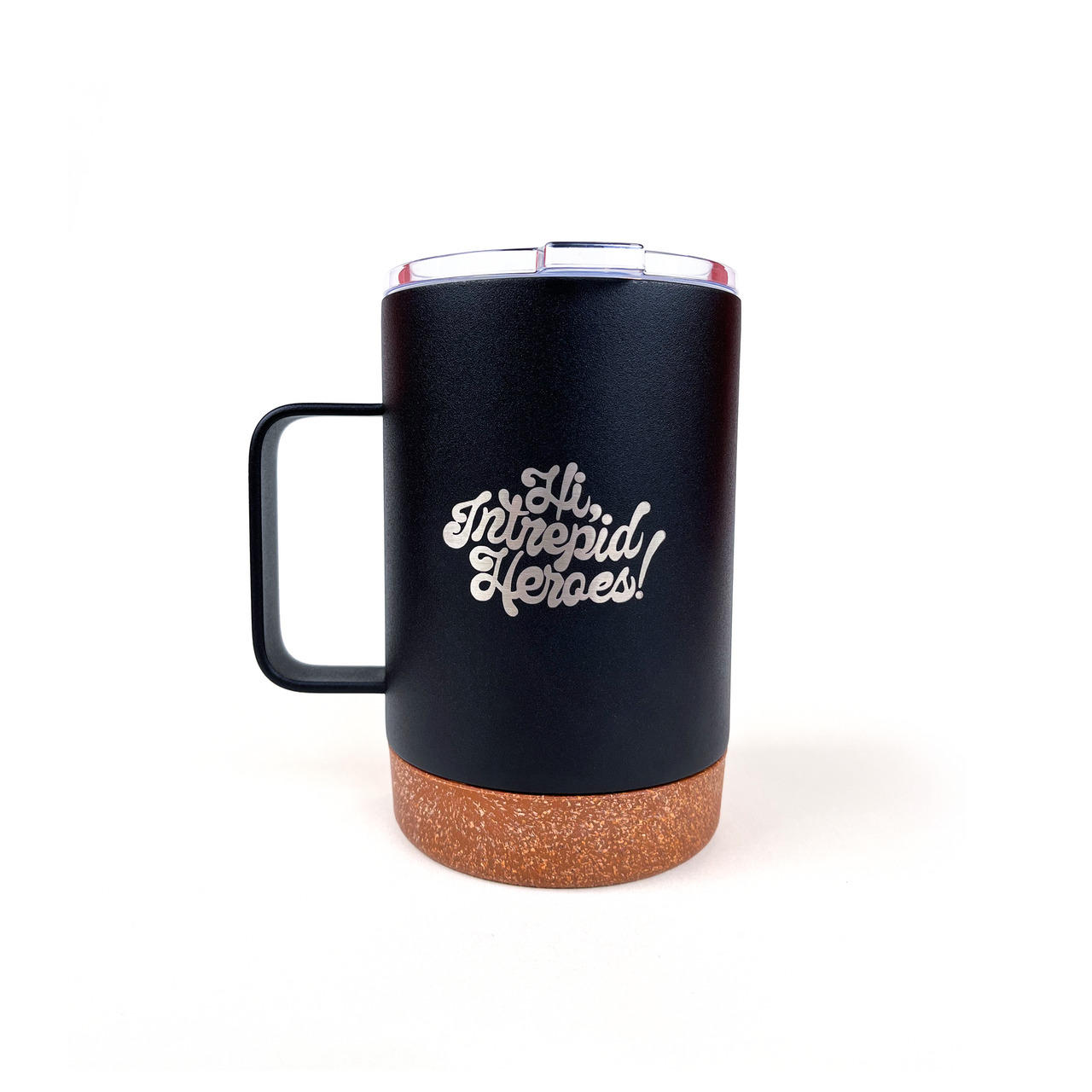 Hi Intrepid Heroes Travel Mug