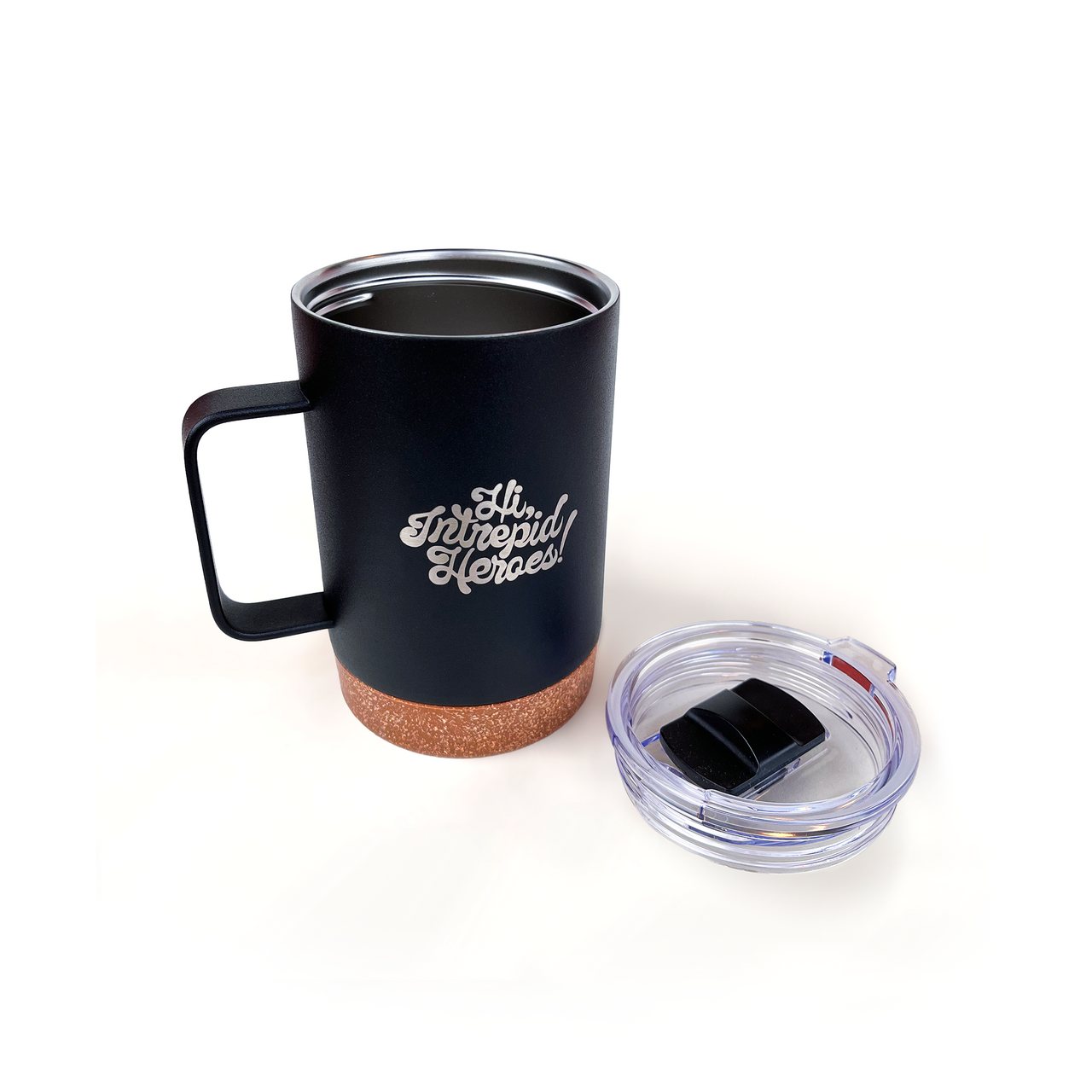 Hi Intrepid Heroes Travel Mug