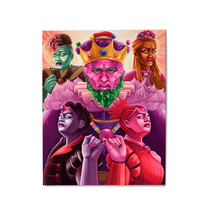 A Crown of Candy's House Rocks Print