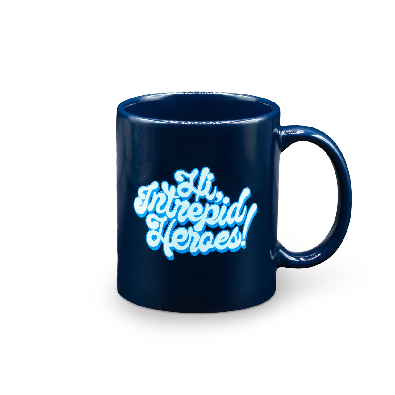 Hi Intrepid Heroes Mug