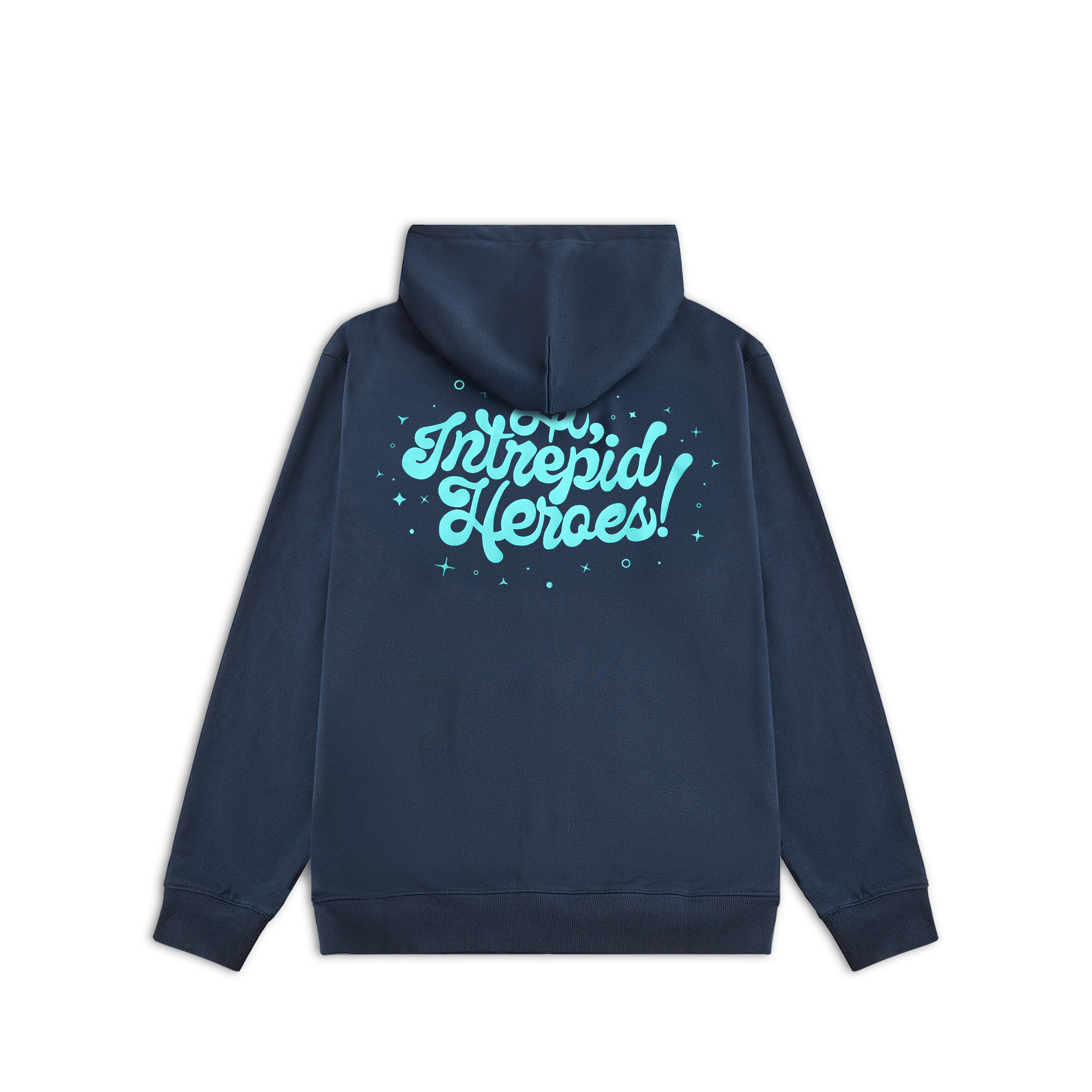 Hi Intrepid Heroes Zip-Up Hoodie - Dropout Store Hi Intrepid Heroes Zip-Up Hoodie - Dropout Store