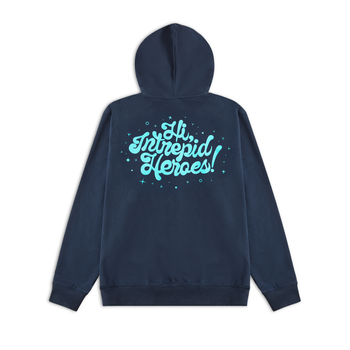 Hi Intrepid Heroes Zip-Up Hoodie