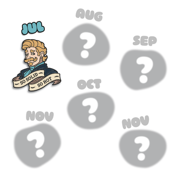 2025 Pin of the Month Bundle (Jul - Nov)