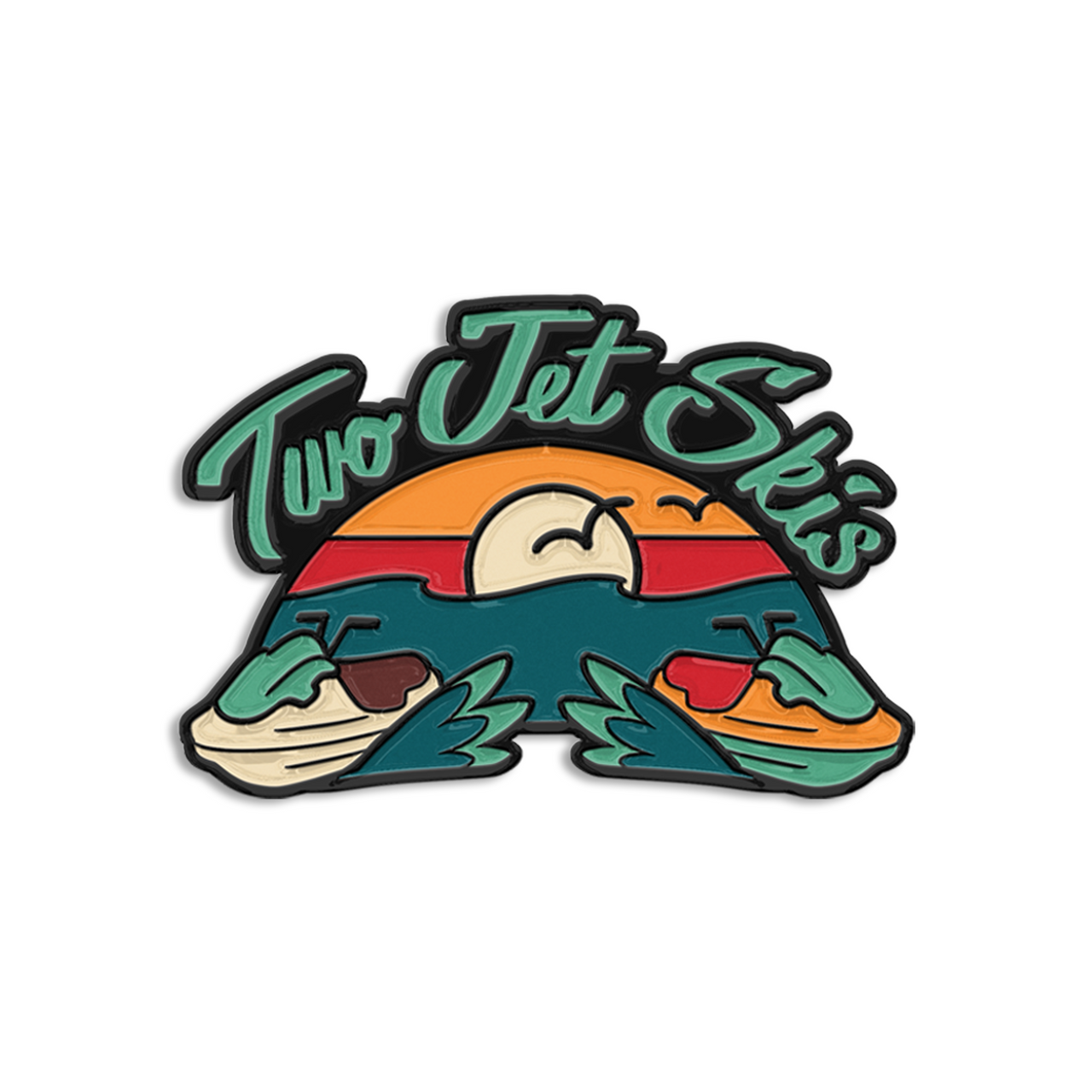 Pin of the Month May '25 - Two Jet Skis
