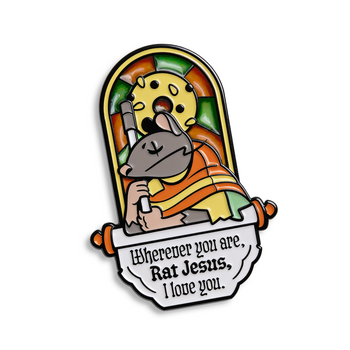 Pin of the Month January '25 - Rat Jesus