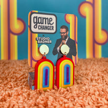 Load image into Gallery viewer, Game Changer Podium Earrings
