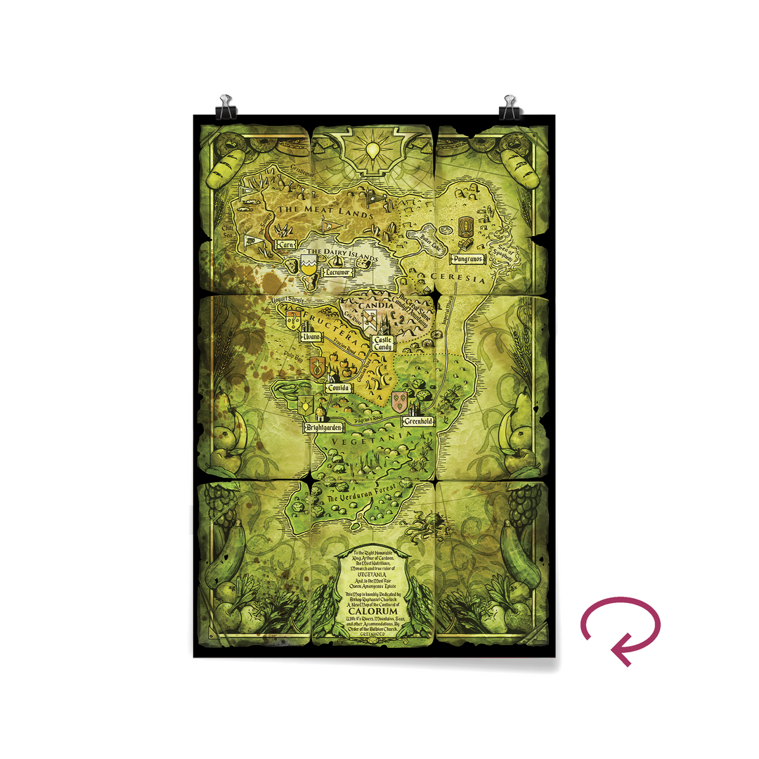 Dimension 20: The Ravening War Calorum Map