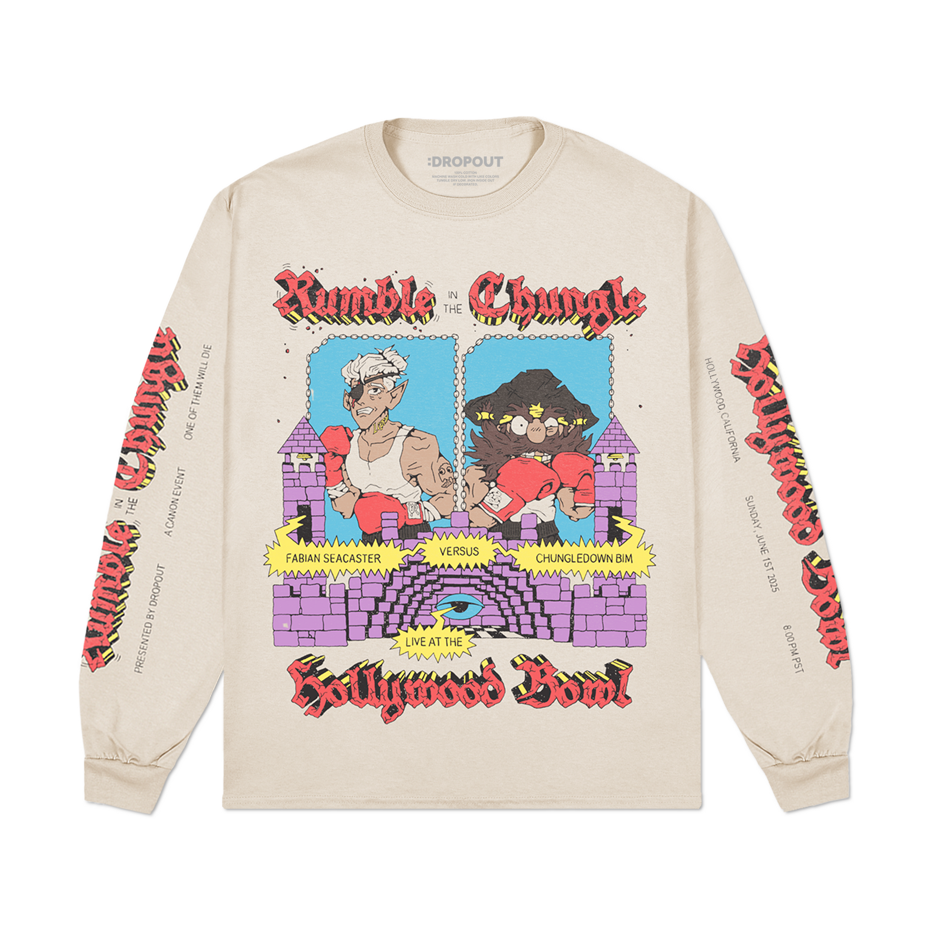 Rumble in the Chungle Long Sleeve - Dropout Store