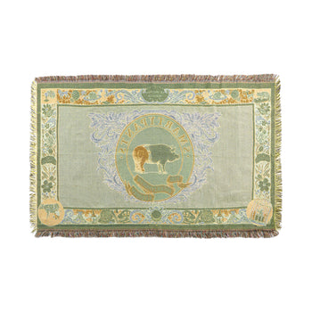 Smartypants Woven Throw Blanket