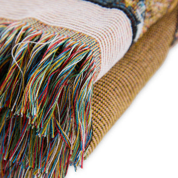 Smartypants Woven Throw Blanket