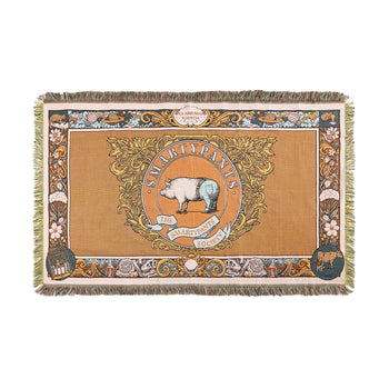 Smartypants Woven Throw Blanket