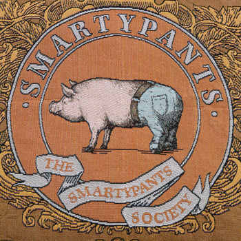 Smartypants Woven Throw Blanket