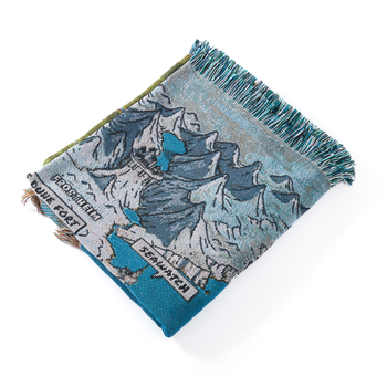 Spyre Map Woven Blanket