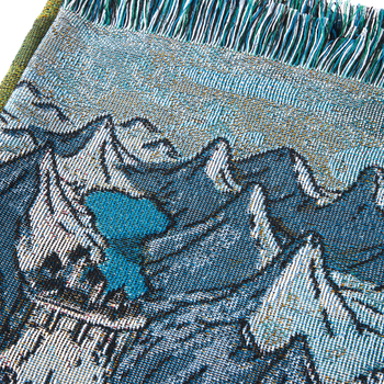 Spyre Map Woven Blanket