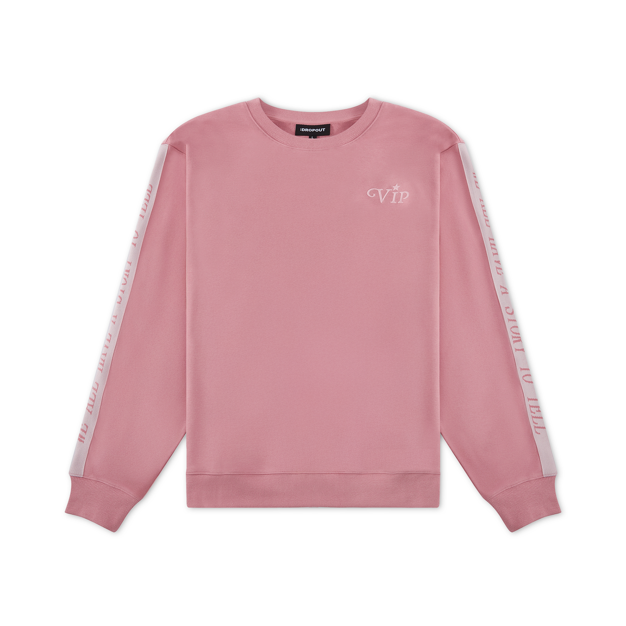 VIP Striped Crewneck