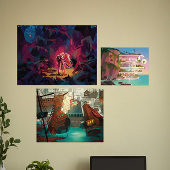 Worlds of Dimension 20 Posters