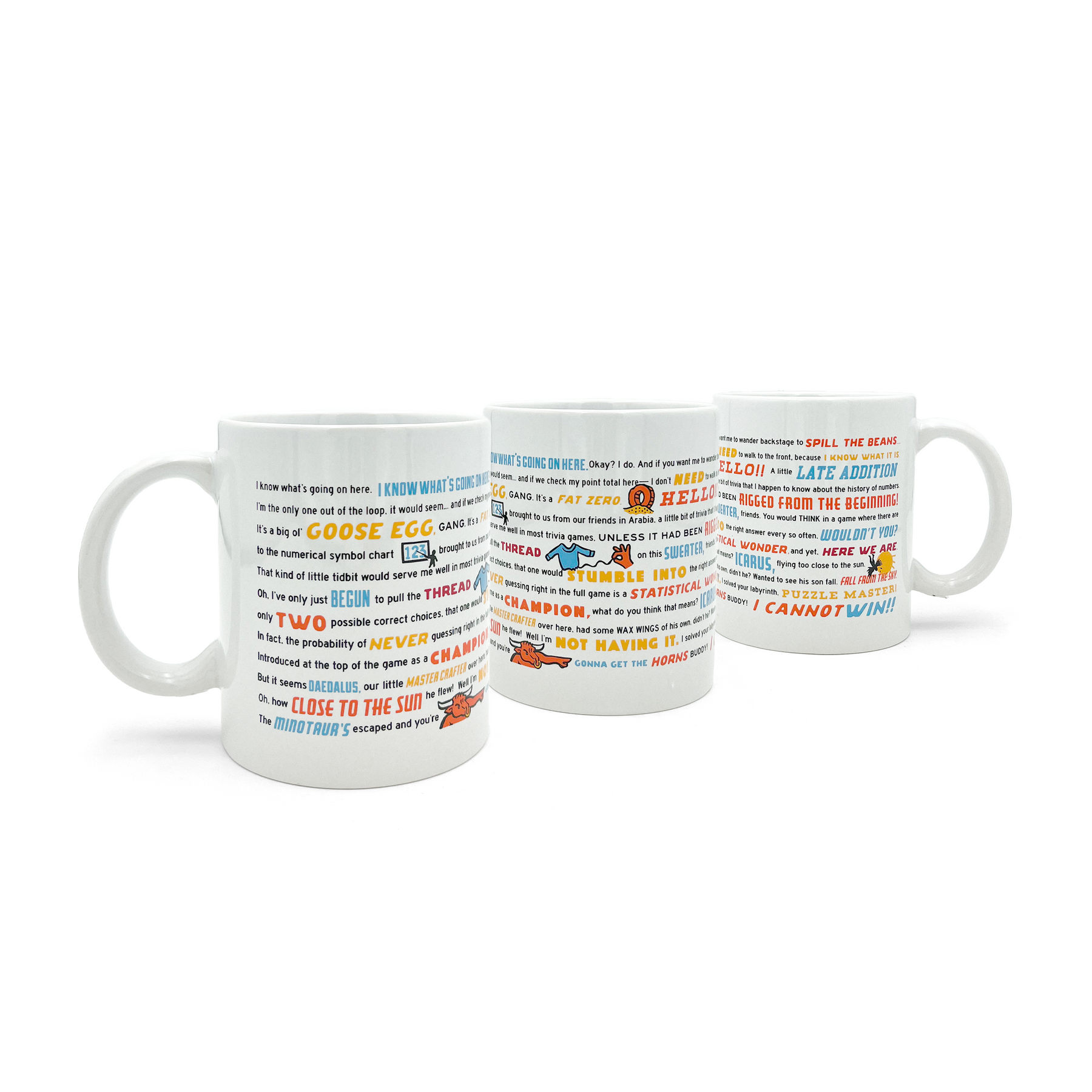 Yes or No Monologue Mug – Dropout Store