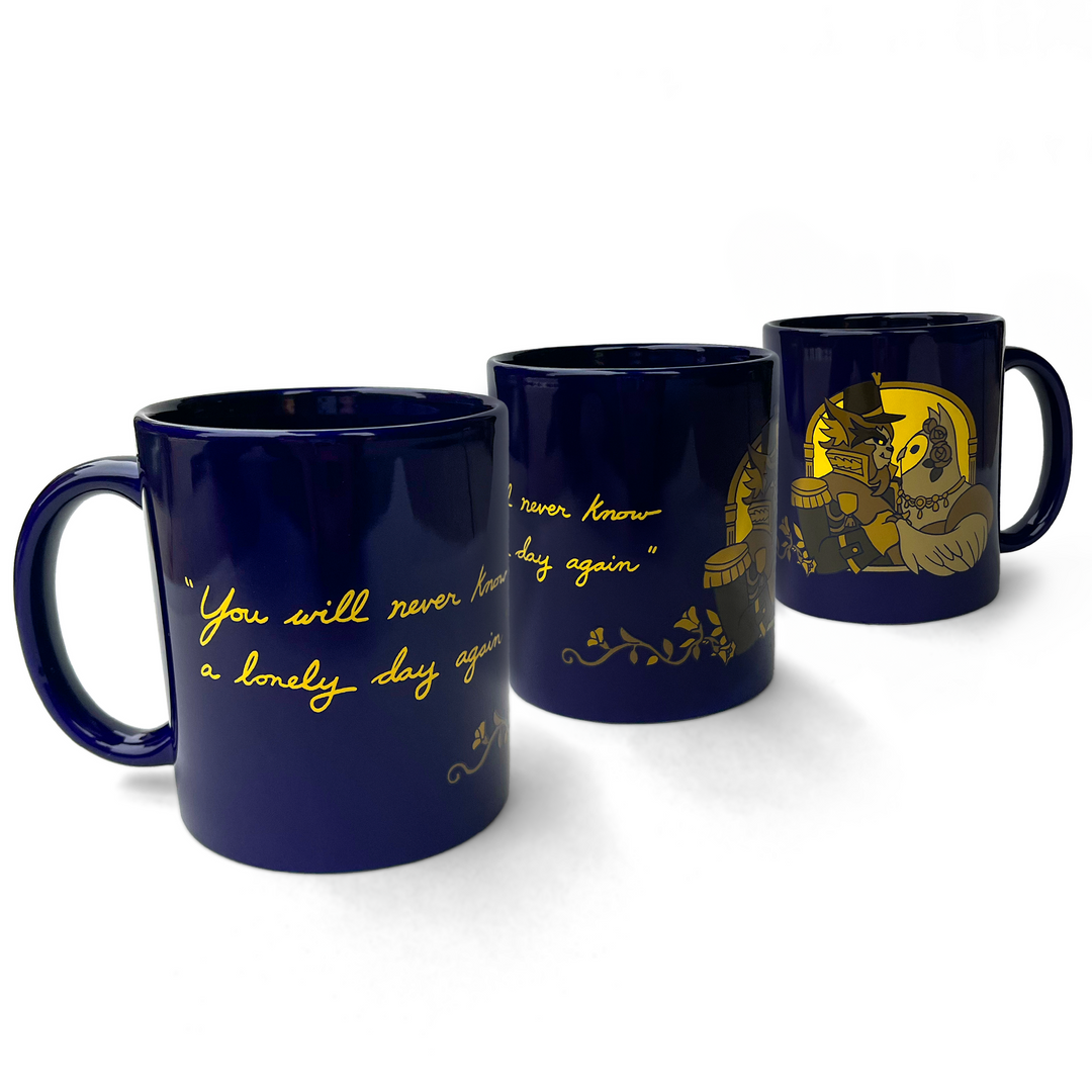 Mug of the Month February: You'll Never Know A Lonely Day Again