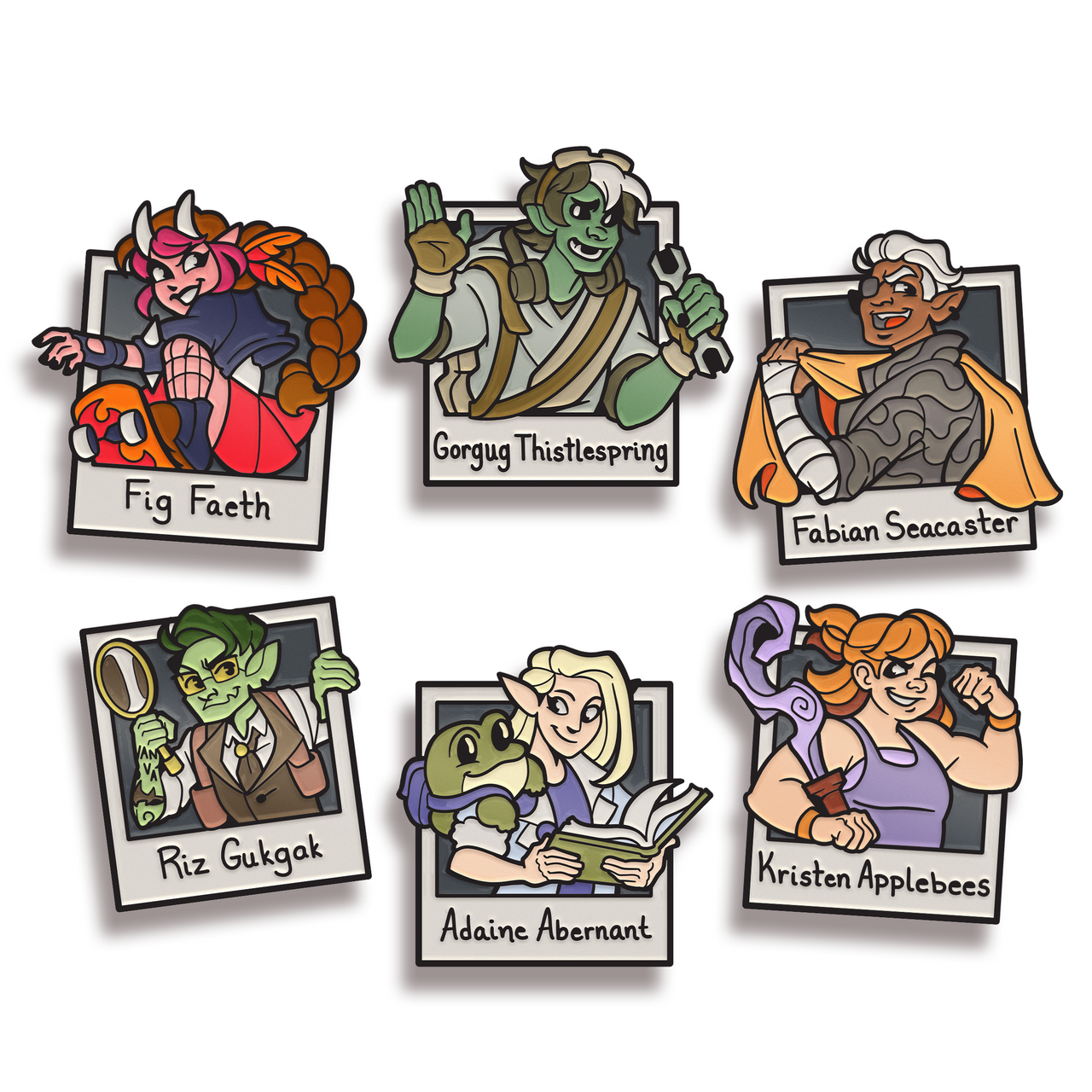 Fantasy High Junior Year Pin Set