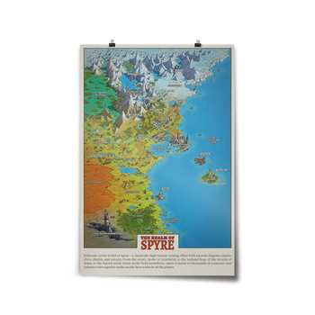 Dimension 20 The Realm of Spyre Map