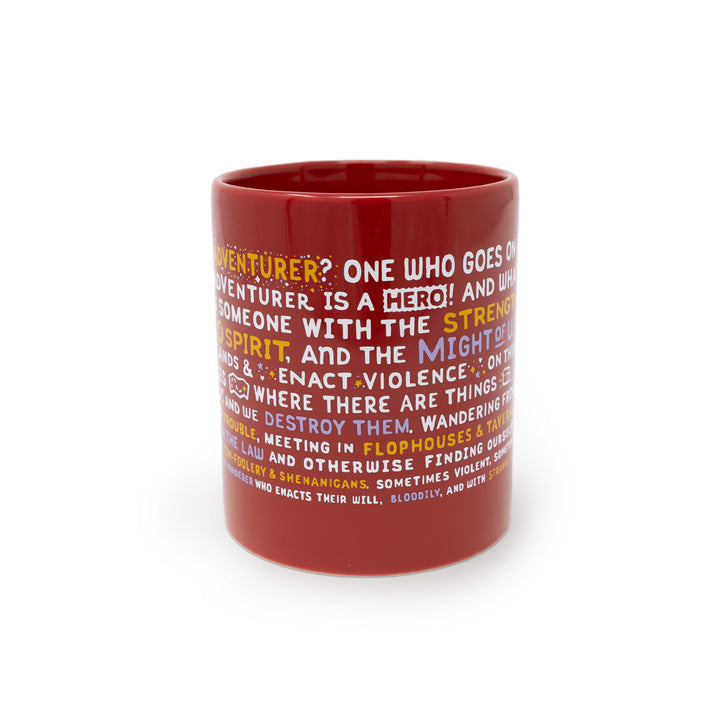 Mug of the Month May: What is an Adventurer