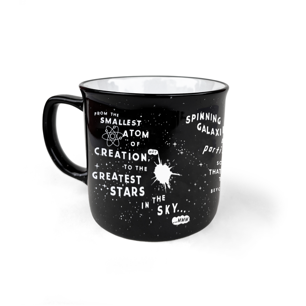 Mug of the Month January: The Smallest Atom Campfire Mug