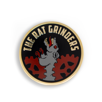 Rat Grinders Pin