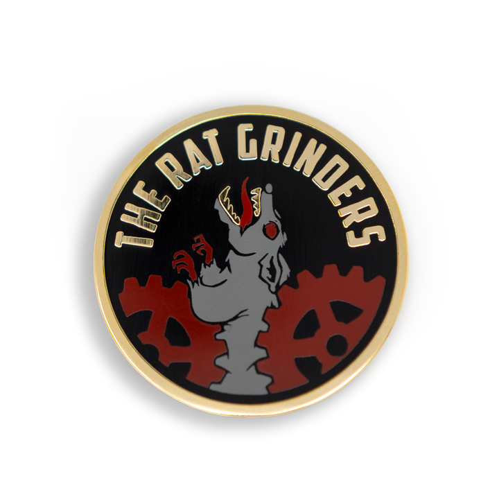 Rat Grinders Pin