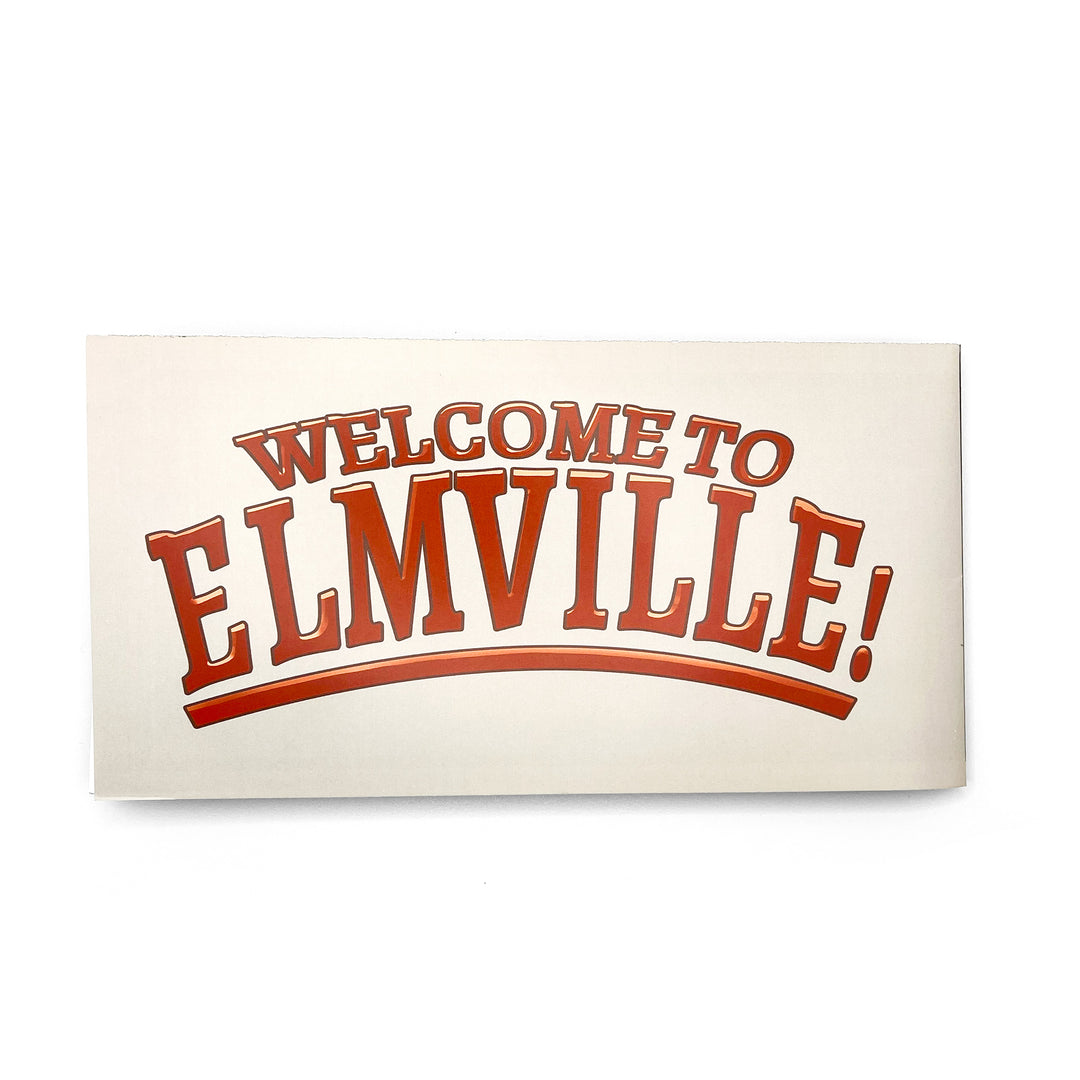 Welcome To Elmville Folding Map